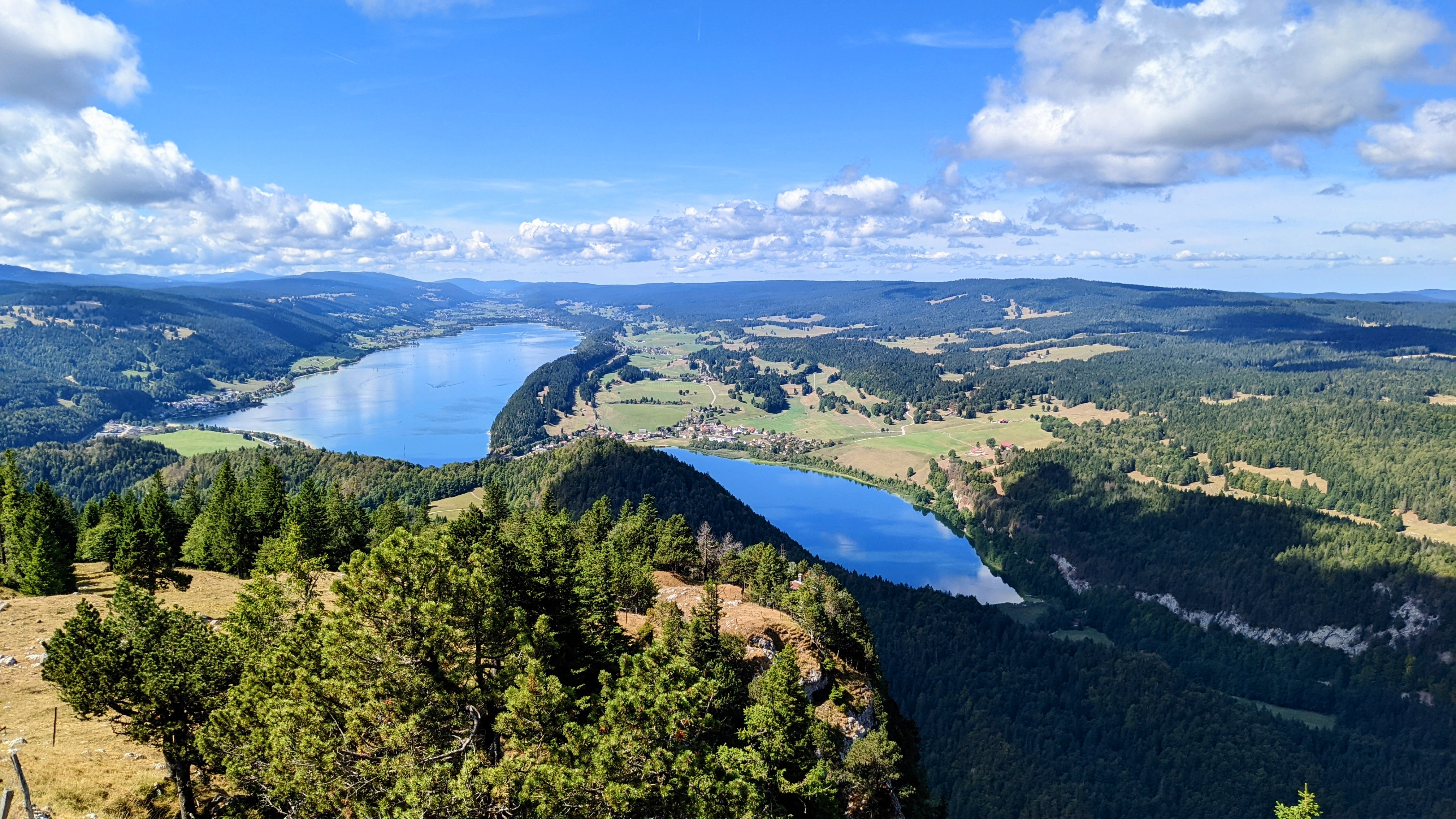 Lac de Joux et lac Brenet